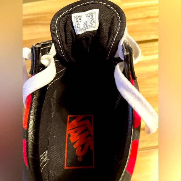 Like-new condition, Vans Old Skool Skate shoe, black suede and canvas, Size 7 - Picture 5 of 6